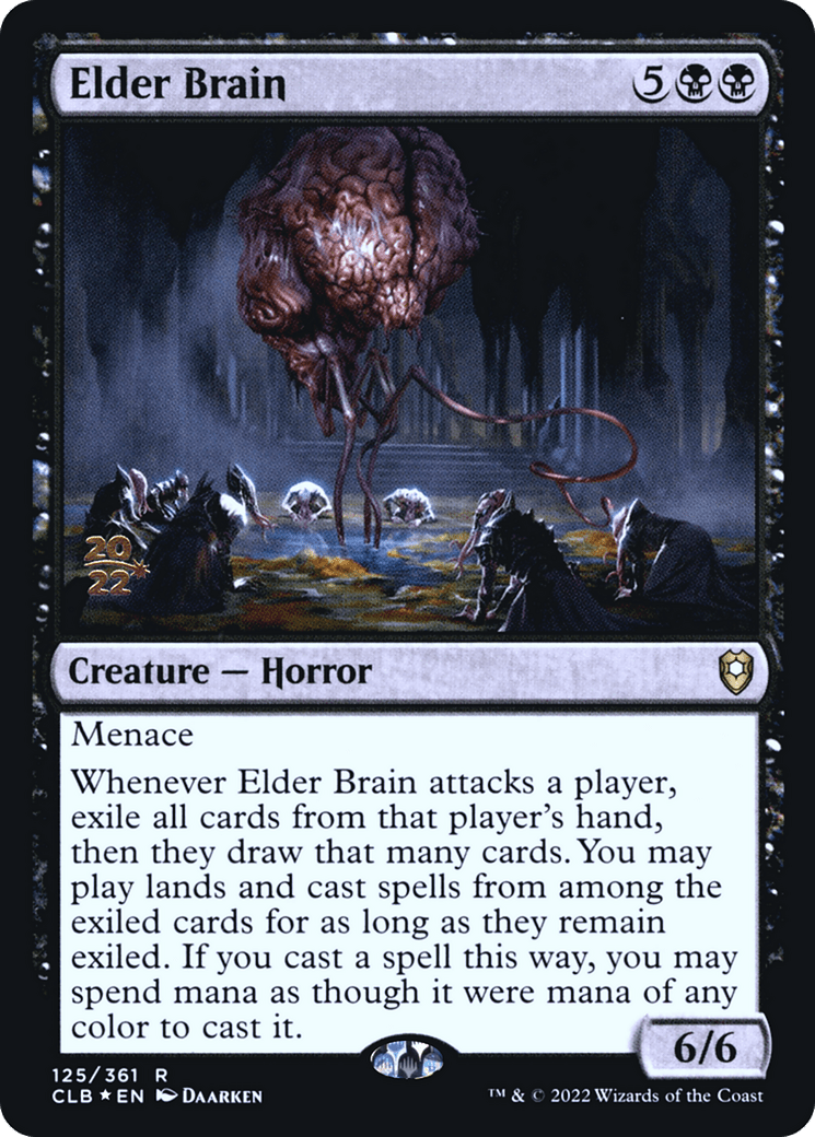 Elder Brain [Commander Legends: Battle for Baldur's Gate Prerelease Promos]