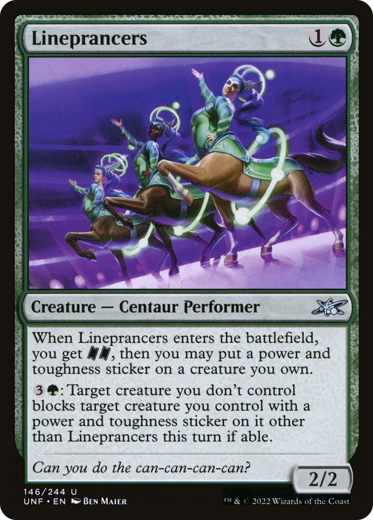 Lineprancers [Unfinity] Foil