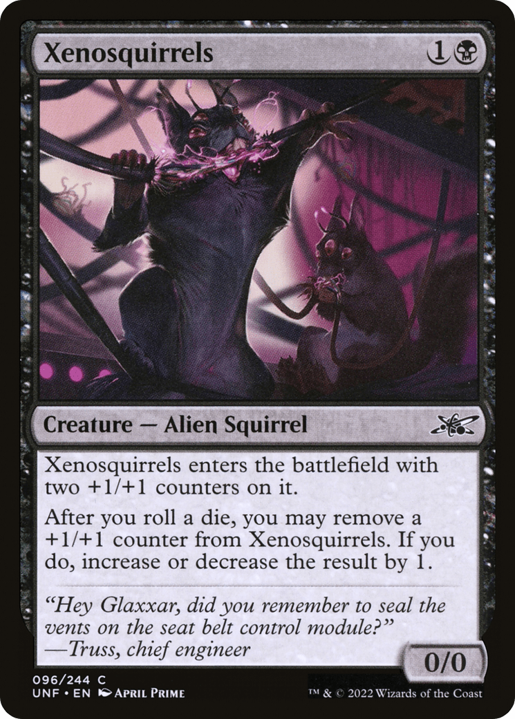 Xenosquirrels [Unfinity] Foil
