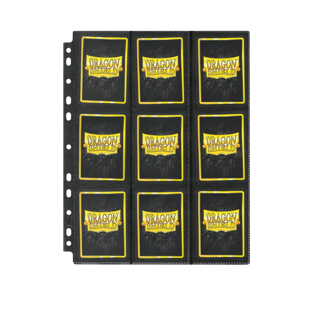Dragon Shield | 18-Pocket | Double Sided Vertical Pages (Non-Glare)