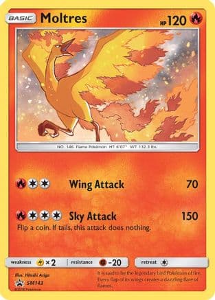 Moltres SM143 SM143/248 - SM Promos Holofoil