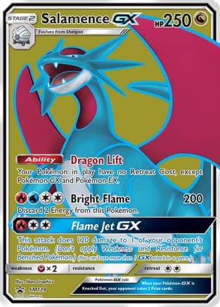 Salamence GX SM139 SM139/248 - SM Promos Holofoil