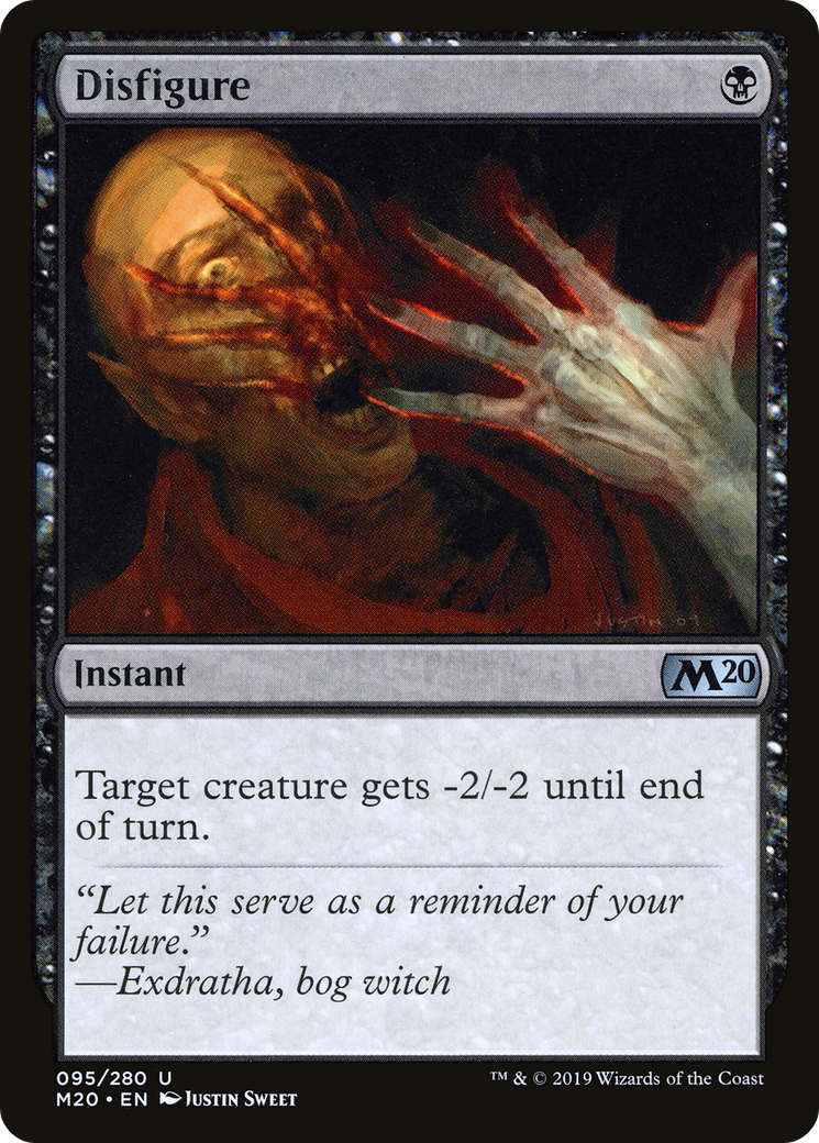 Disfigure [Core Set 2020] Foil