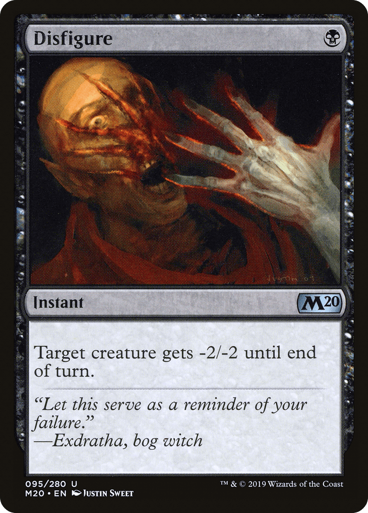 Disfigure [Core Set 2020] Foil