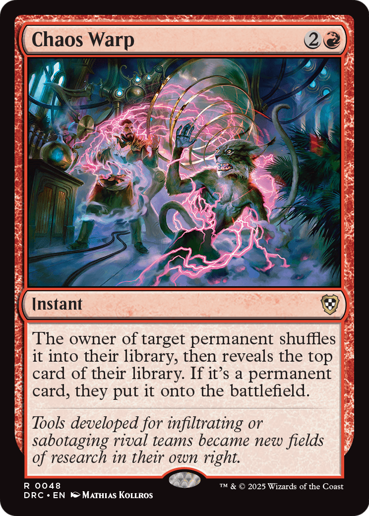 Chaos Warp (-048) [Commander: Aetherdrift]