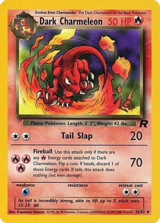 Dark Charmeleon [W Stamped] 032- WoTC Promo
