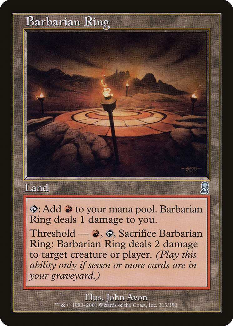 Barbarian Ring [Odyssey] Foil
