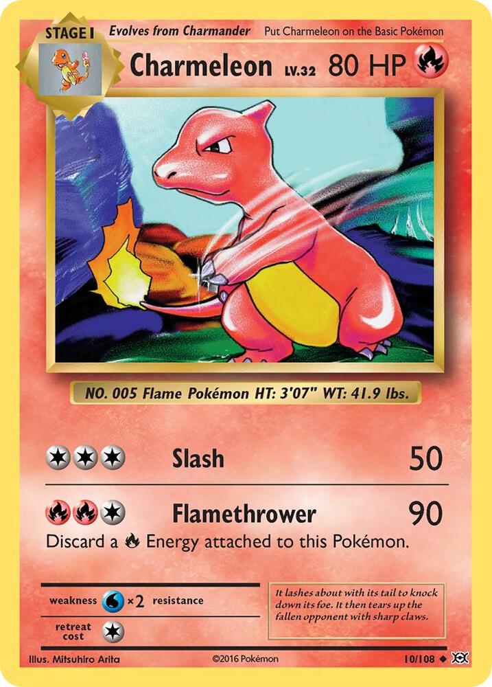 Charmeleon 10/108 (XY - Evolutions) 