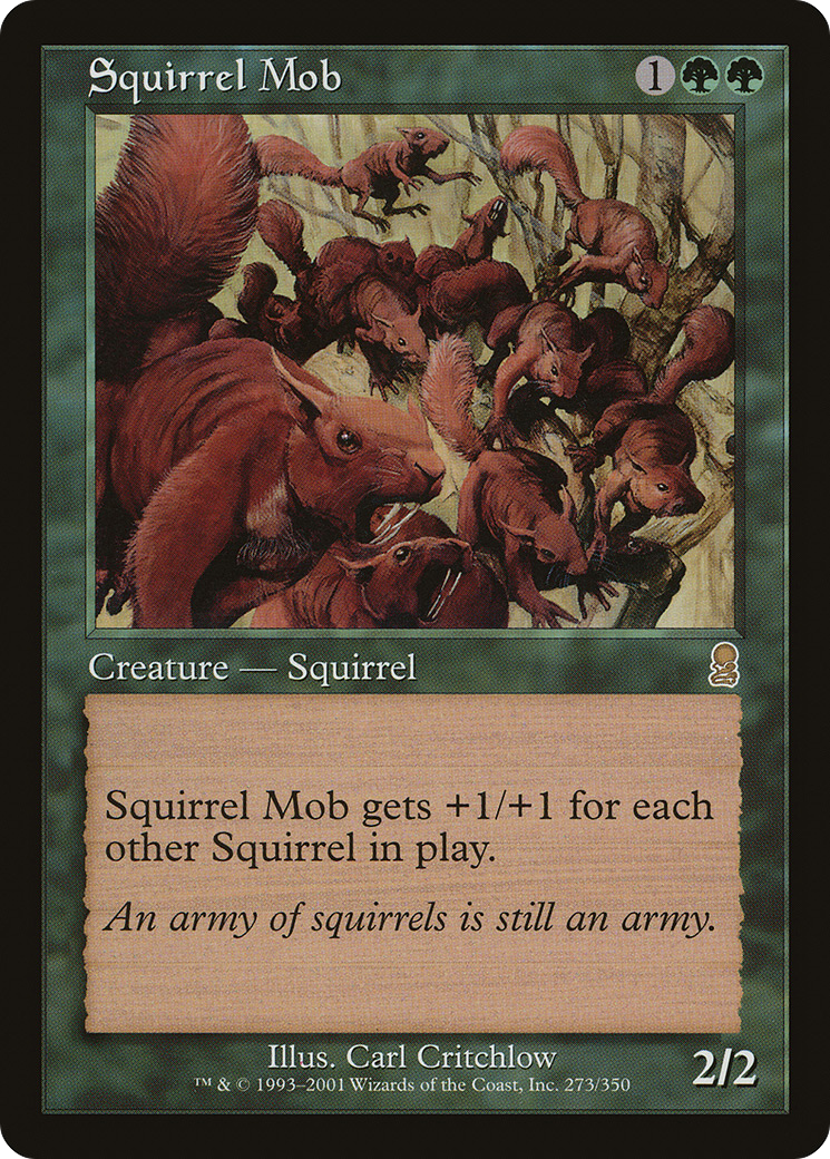 Squirrel Mob [Odyssey] Foil