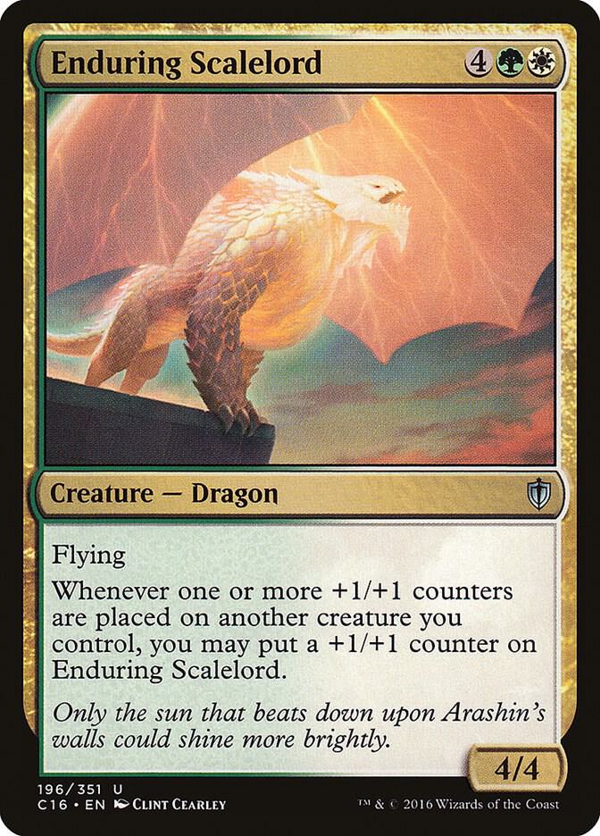 Enduring Scalelord 196/351 (Commander 2016) 