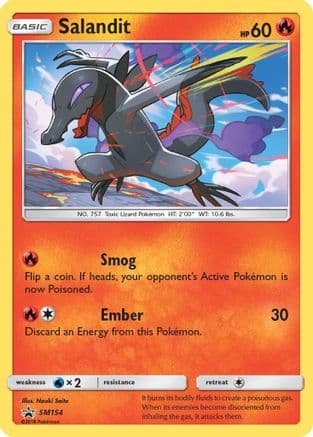Salandit SM154 SM154/248 - SM Promos Holofoil