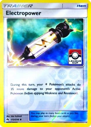 Electropower (League Cup) 172/214 - League & Championship Cards Reverse Holofoil