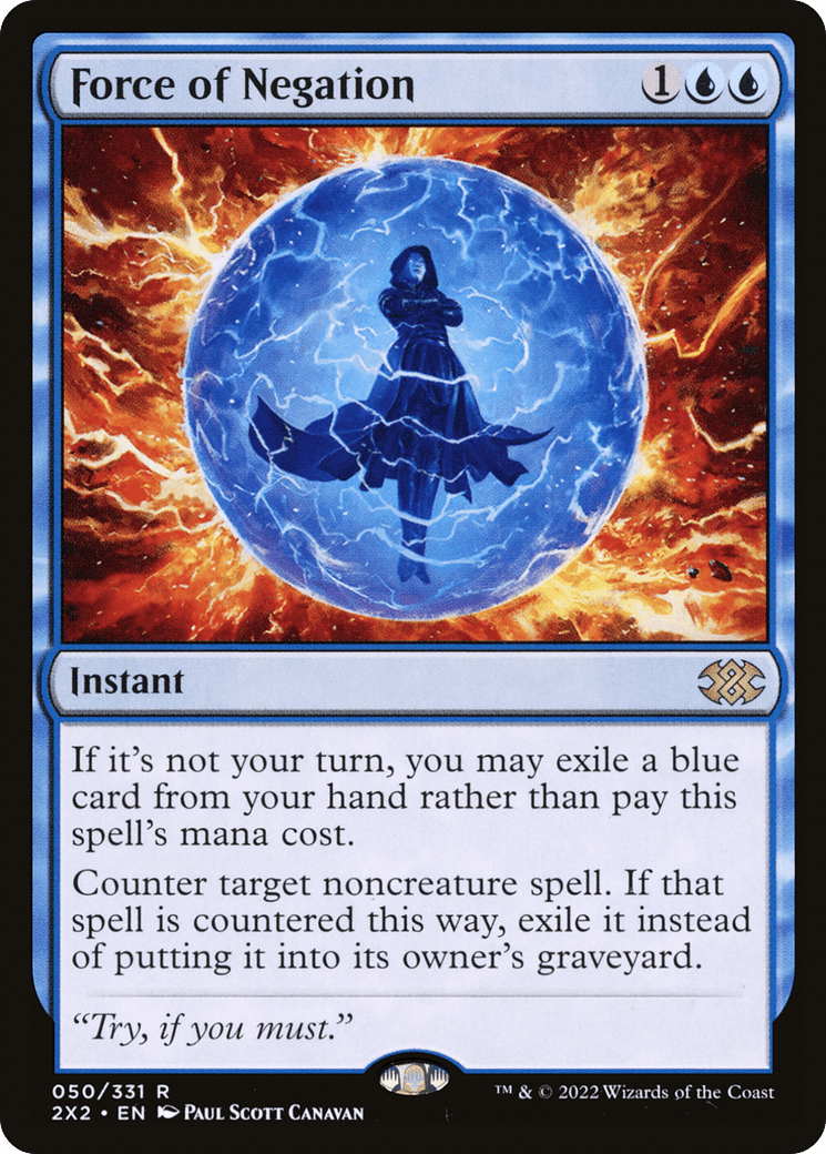 Force of Negation [Double Masters 2022] Foil