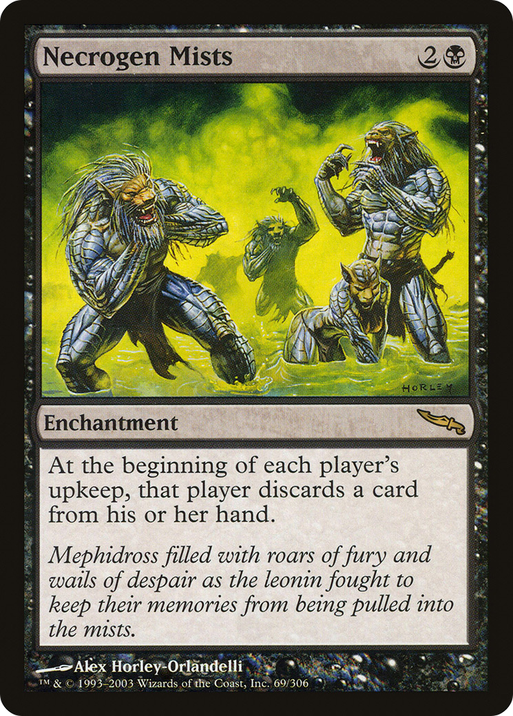 Necrogen Mists [Mirrodin] Foil