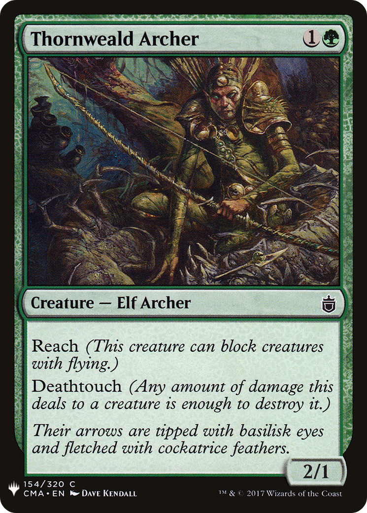 Thornweald Archer |  (CMA-154) [The List]