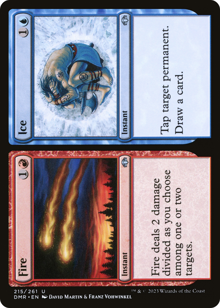 Fire // Ice [Dominaria Remastered] Foil