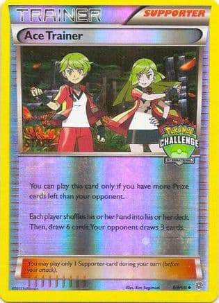 Ace Trainer (International Challenge) [Staff] 69/98 - League & Championship Cards Reverse Holofoil