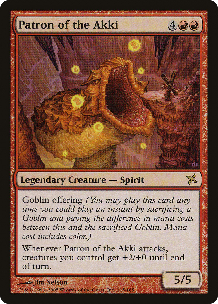 Patron of the Akki [Betrayers of Kamigawa] Foil