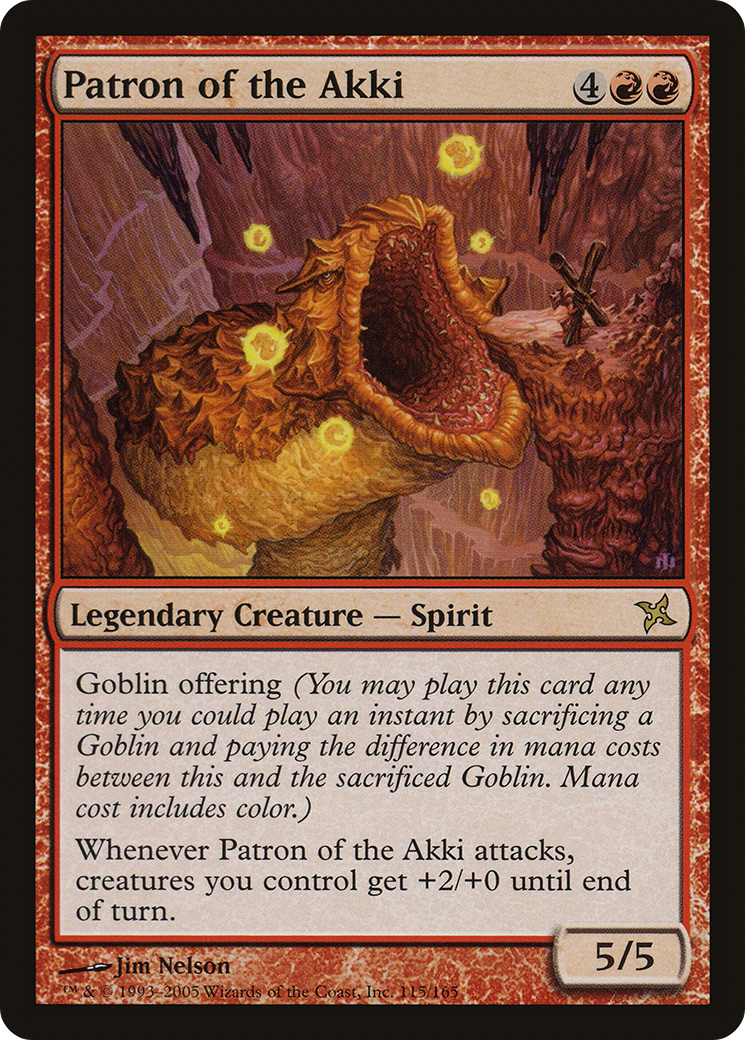 Patron of the Akki [Betrayers of Kamigawa] Foil
