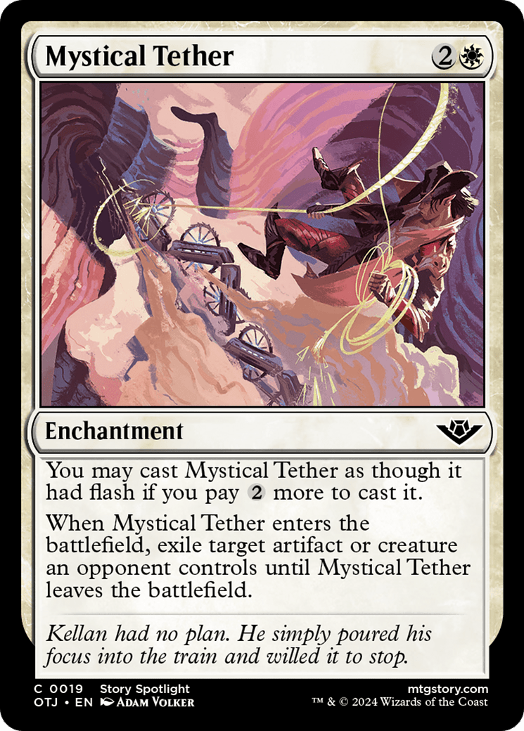 Mystical Tether [Outlaws of Thunder Junction] Foil