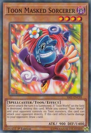 Toon Masked Sorcerer [SS01-ENC05] Common