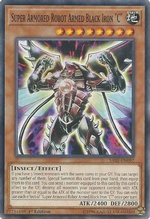 Super Armored Robot Armed Black Iron "C" [SAST-EN097] Common