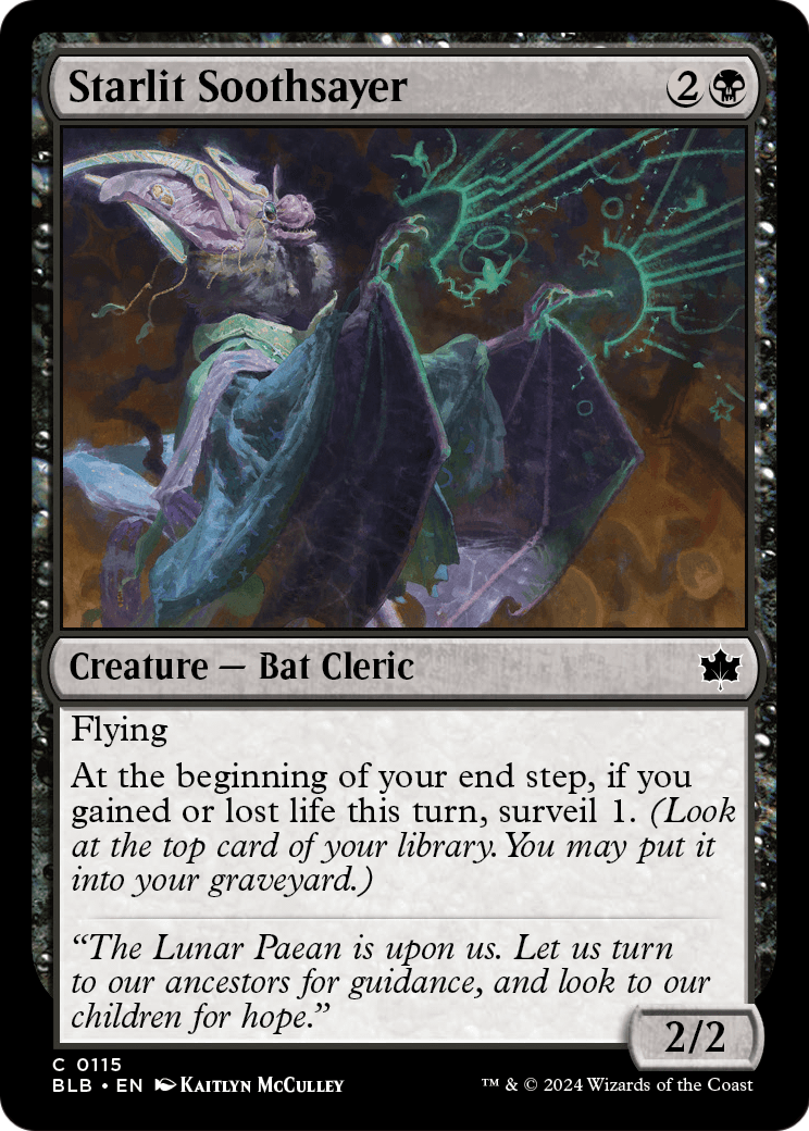 Starlit Soothsayer [Bloomburrow] Foil