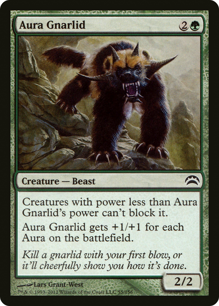 Aura Gnarlid (055) [Planechase 2012]  Foil