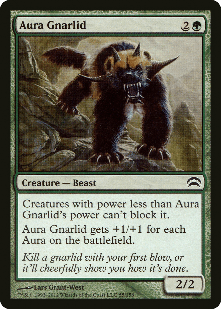 Aura Gnarlid (055) [Planechase 2012]  Foil