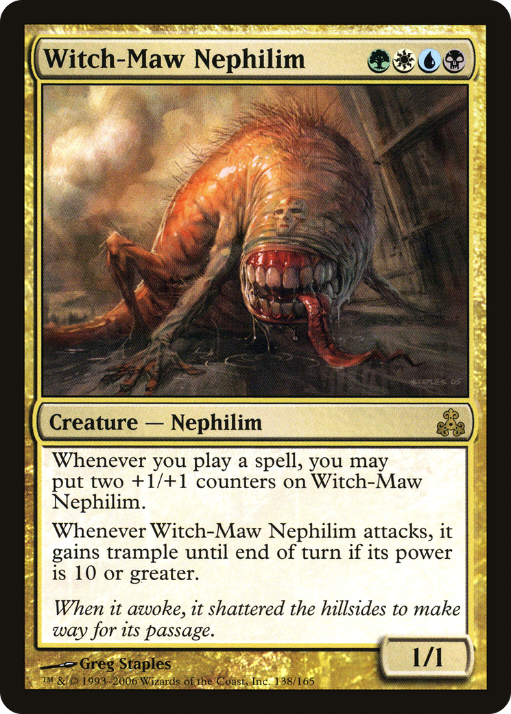 Witch-Maw Nephilim [Guildpact] Foil