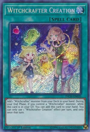 Witchcrafter Creation [INCH-EN020] Secret Rare