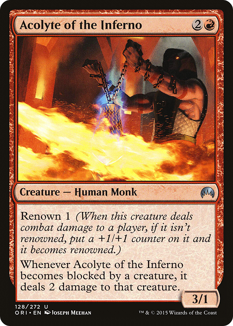 Acolyte of the Inferno [Magic Origins]