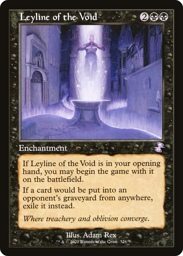 Leyline of the Void (Timeshifted) [Time Spiral Remastered] Foil