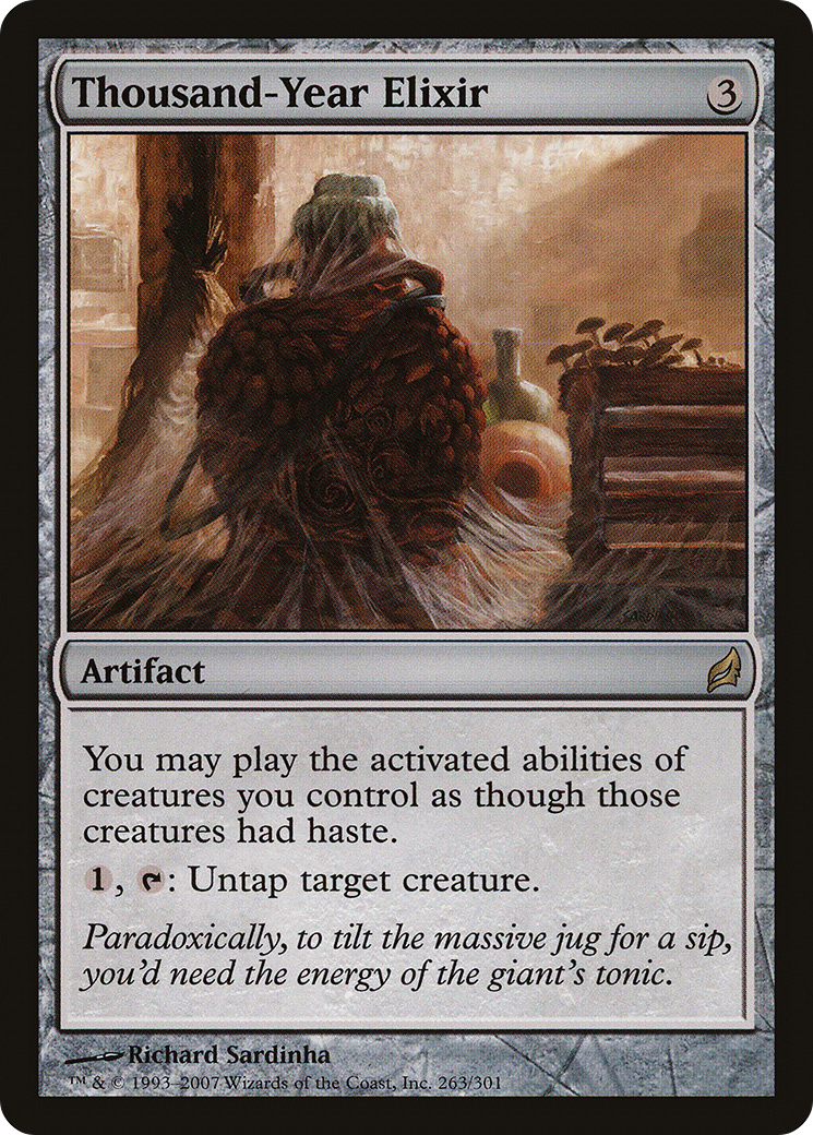 Thousand-Year Elixir [Lorwyn] Foil