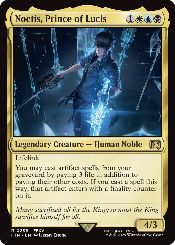 Noctis, Prince of Lucis (235) [FINAL FANTASY]  Foil