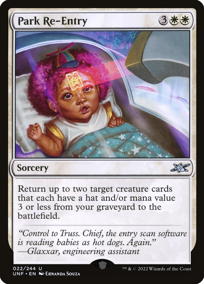 Park Re-Entry 22/244 (Unfinity)  - Foil
