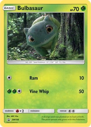 Bulbasaur (In-Store Event Promo) SM198- SM Promos Holofoil