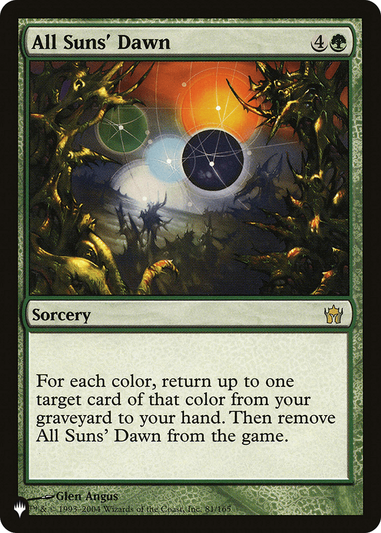 All Suns' Dawn |  (5DN-81) [The List]