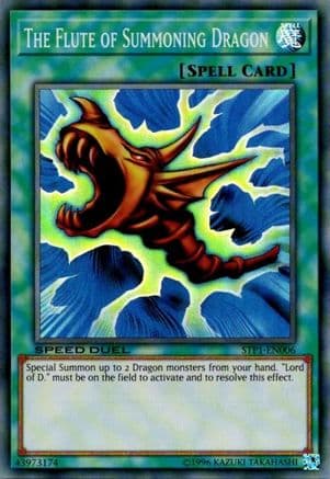 The Flute of Summoning Dragon [STP1-EN006] Super Rare