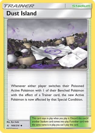 Dust Island 168/214 - SM  Unbroken Bonds Reverse Holofoil