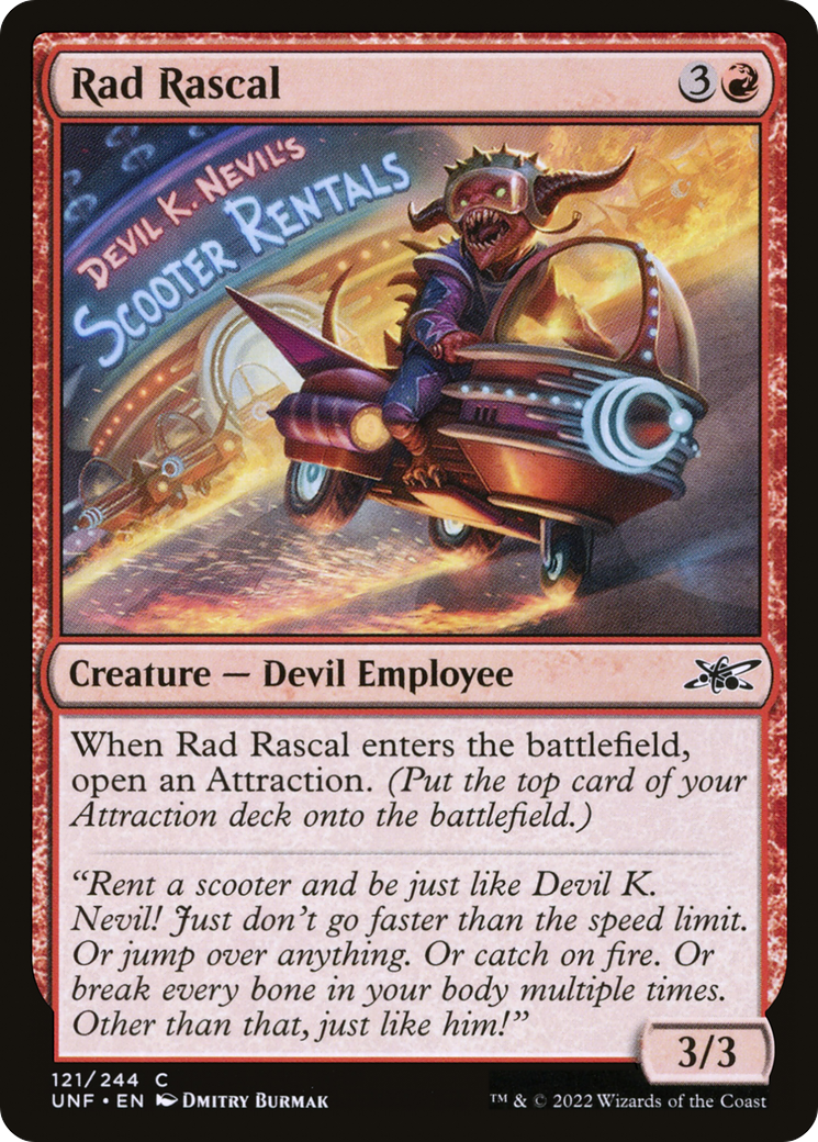 Rad Rascal [Unfinity] Foil