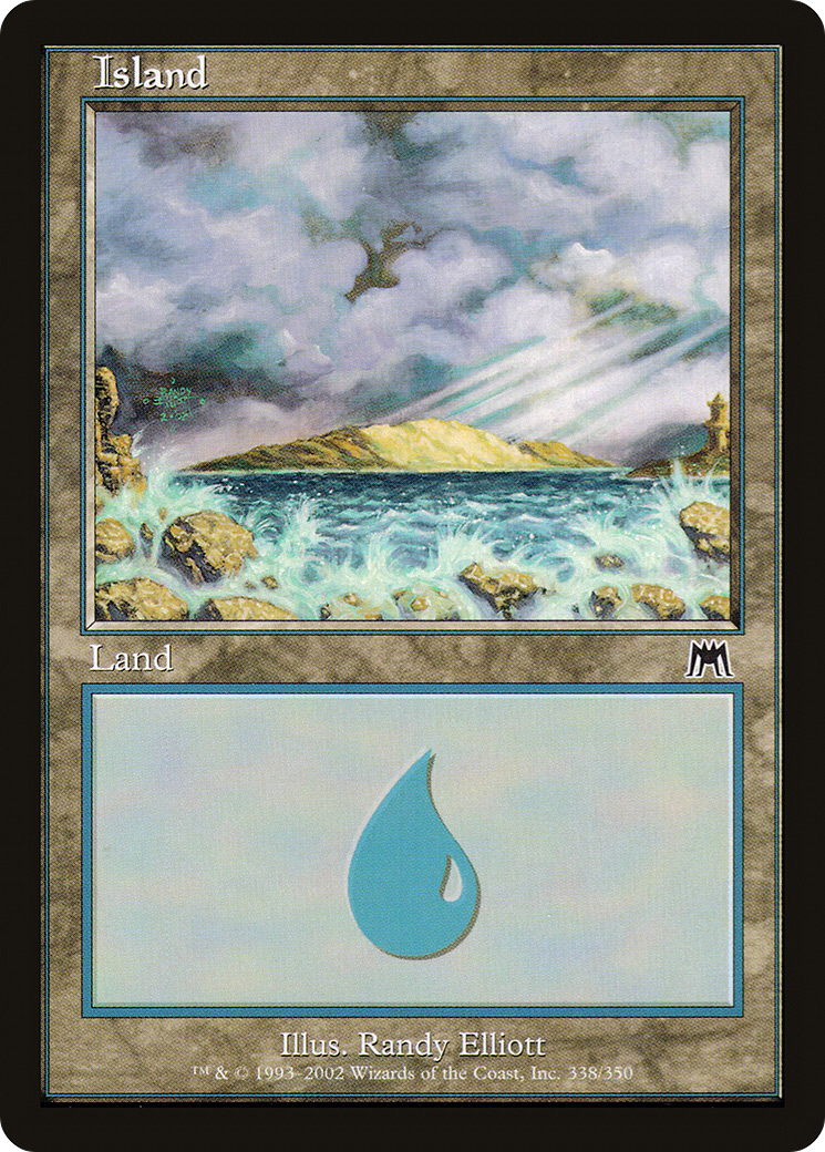 Island (338) [Onslaught] Foil