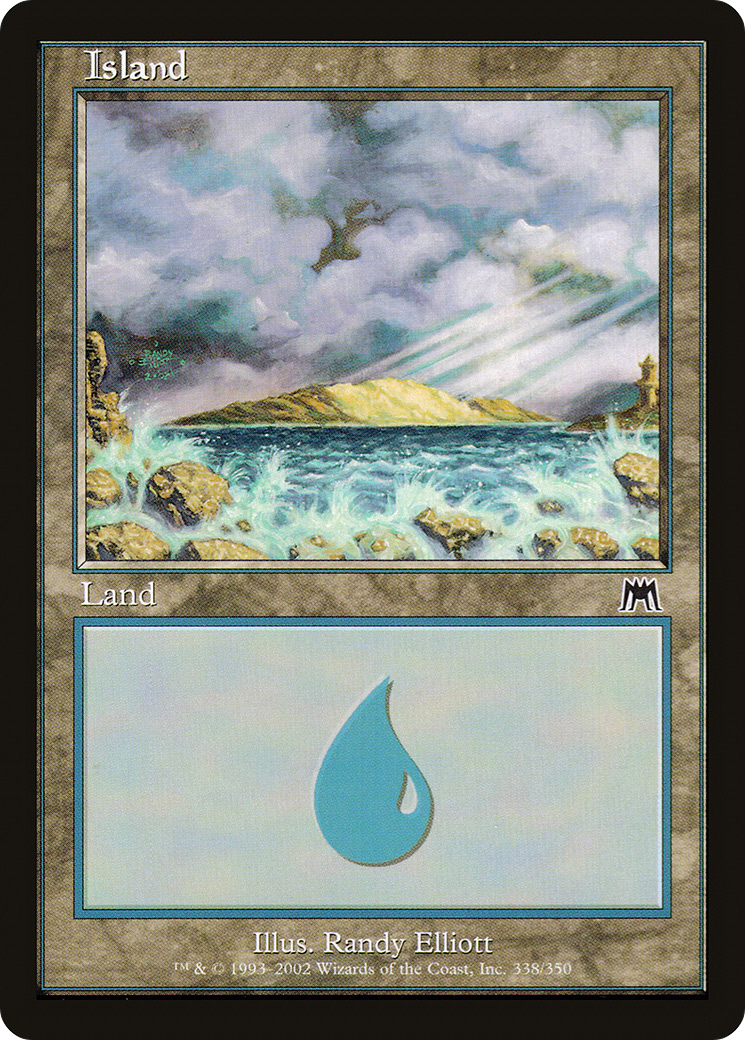 Island (338) [Onslaught] Foil