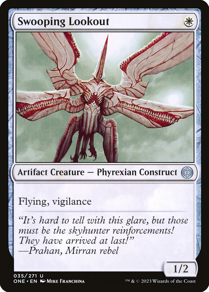Swooping Lookout 35 (Phyrexia: All Will Be One)  - Foil