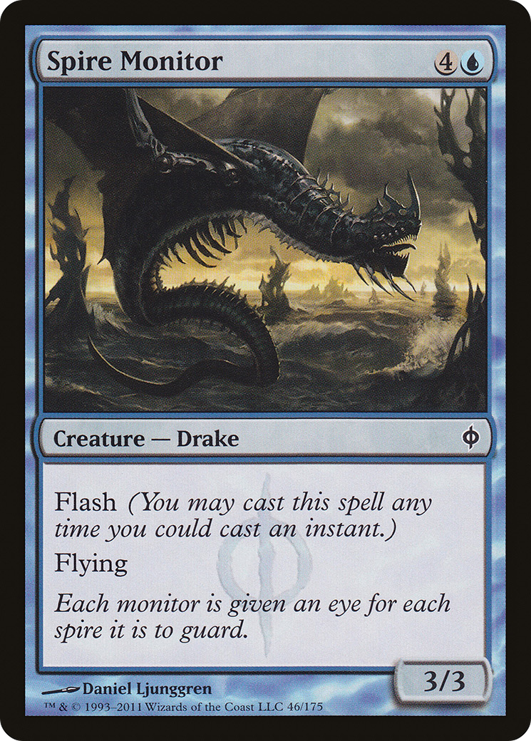 Spire Monitor [New Phyrexia] Foil