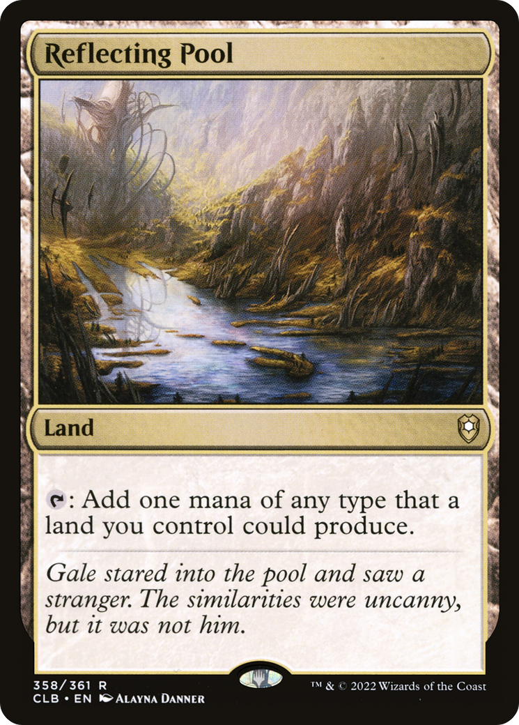 Reflecting Pool [Commander Legends: Battle for Baldur's Gate] Foil