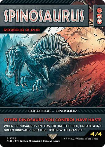 Spinosaurus - Regisaur Alpha [Secret Lair Drop Series]