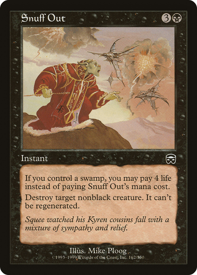 Snuff Out [Mercadian Masques] Foil