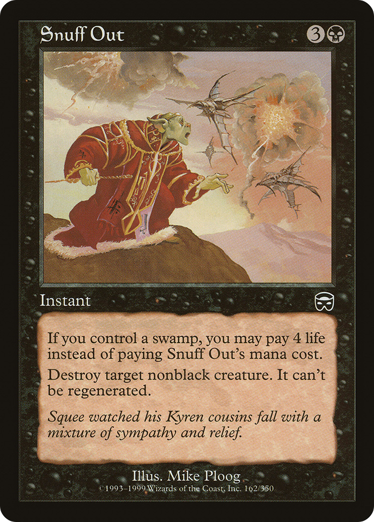 Snuff Out [Mercadian Masques] Foil