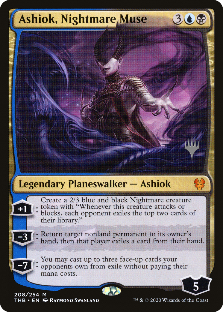 Ashiok, Nightmare Muse (Promo Pack) [Theros Beyond Death Promos] Foil